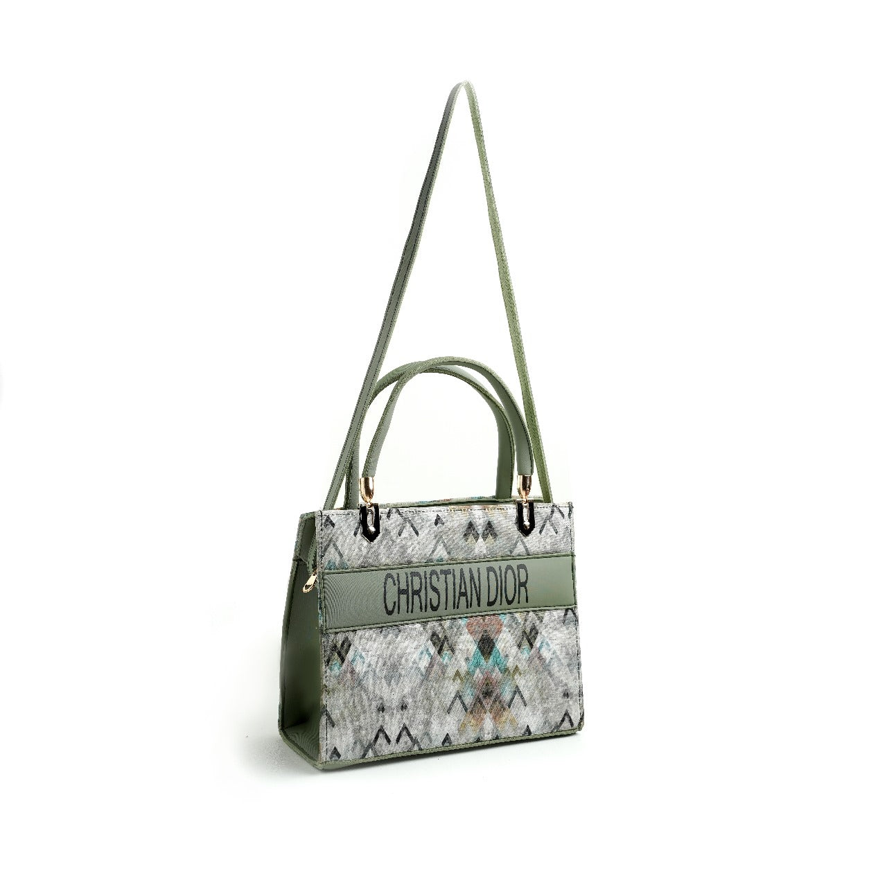 Green Designer Handbag – Luxury Tote Bag